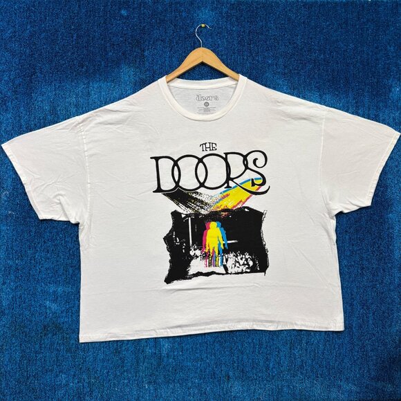 The Doors Strange Days Album Oversized Acid Rock Band Tee 2X - Picture 1 of 4